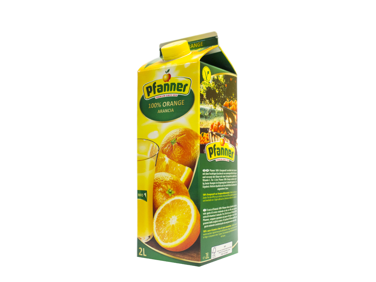 Pfanner Pomaranč 100% 2l