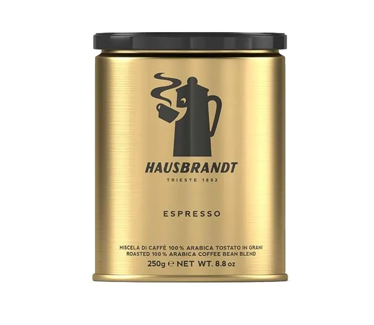 Hausbrandt ESPRESSO 100% arabica mletá plech 250g