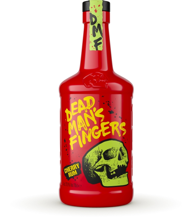 Dead Man's Fingers Cherry 37,5% 0,7 l (čistá fľaša)
