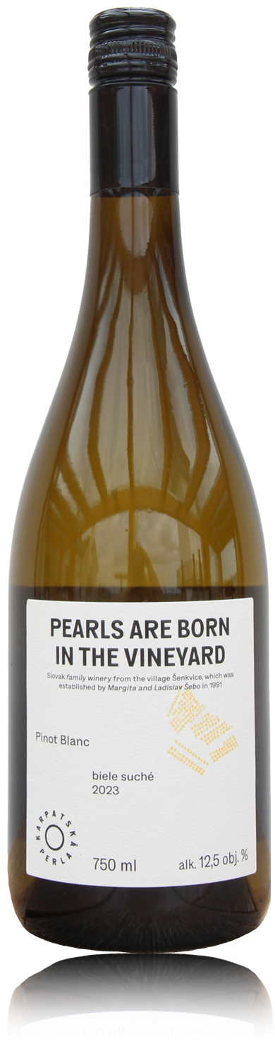 Karpatská Perla Pinot Blanc 2023 0.75l