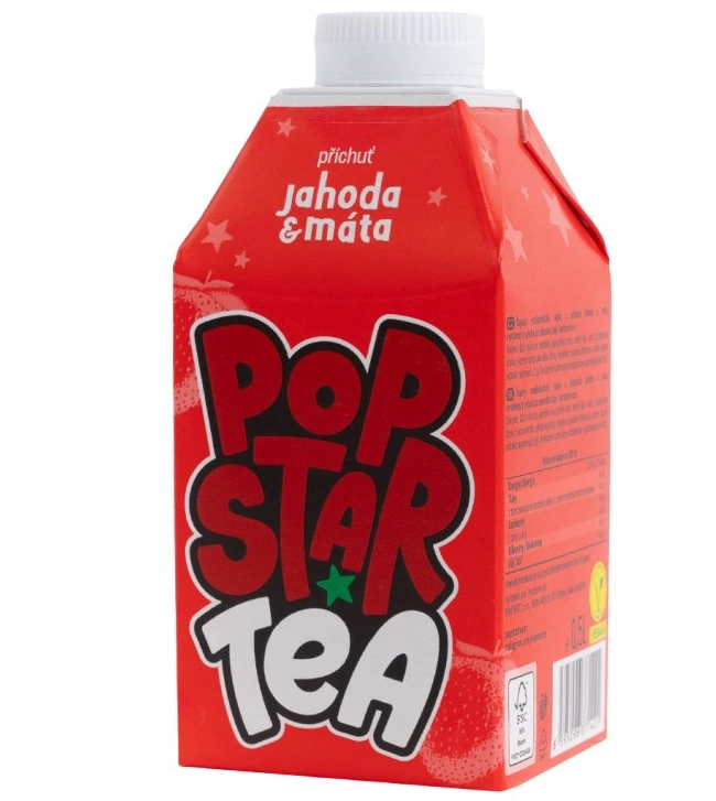 POPSTAR by Calin POPSTAR Tea Jahoda mäta 0,5l by Calin