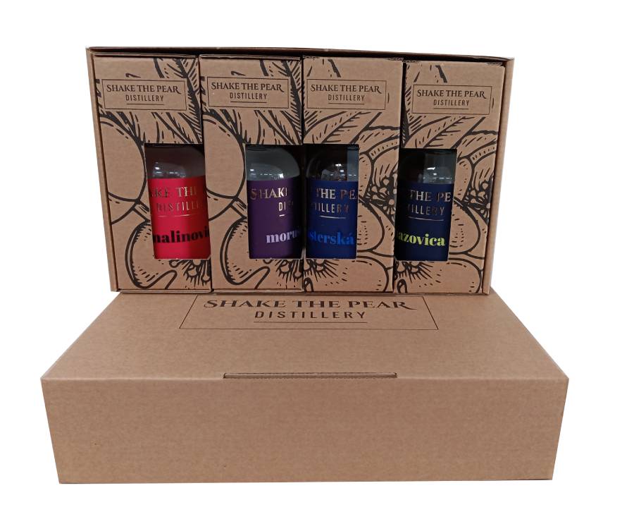 Shake The Pear Tasting set 4x0,1l