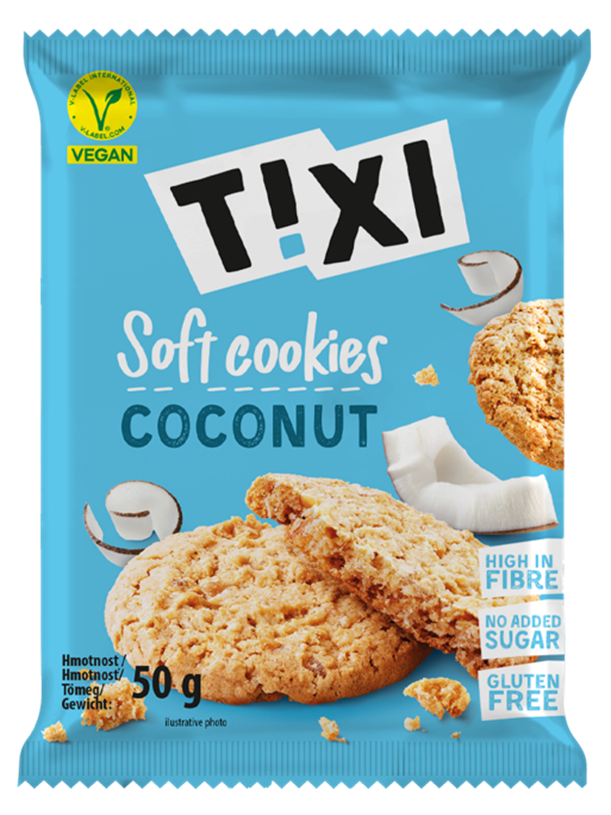 TIXI Soft Cookies Coconut 50g