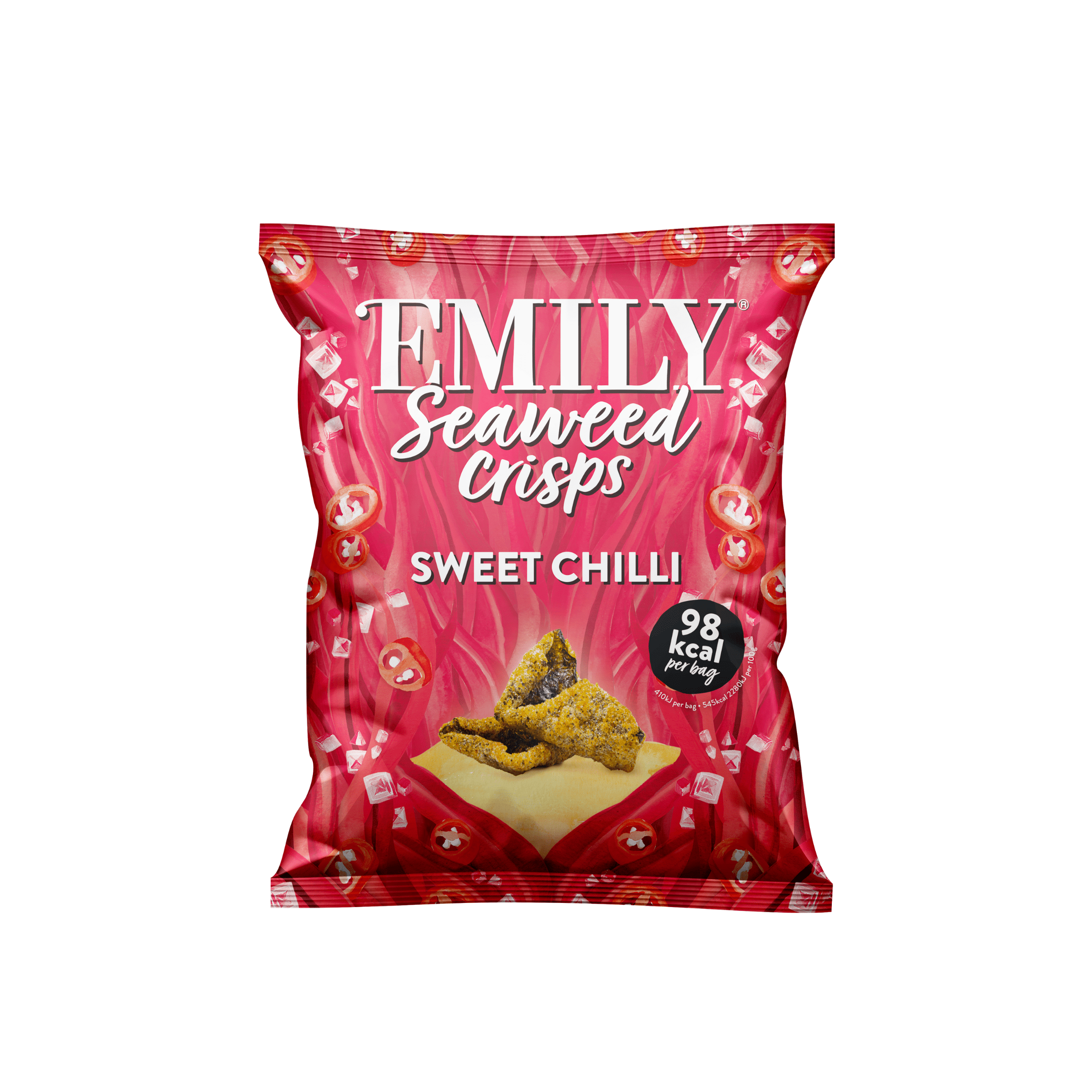 Abakus Emily - Chipsy z morských rias - Sladké čili 18 g
