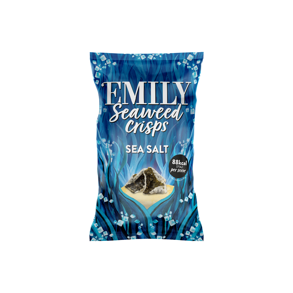 Abakus Emily - Chipsy z morských rias - Morská soľ 18 g
