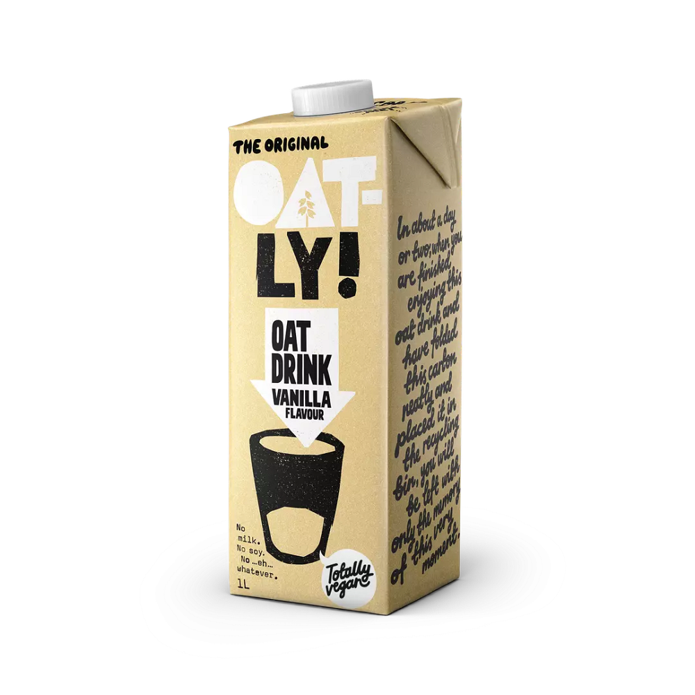 Oatly Vanilla ovsený nápoj 1l