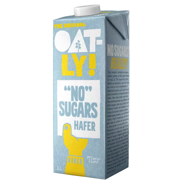 Oatly bez cukru ovsený nápoj 1l