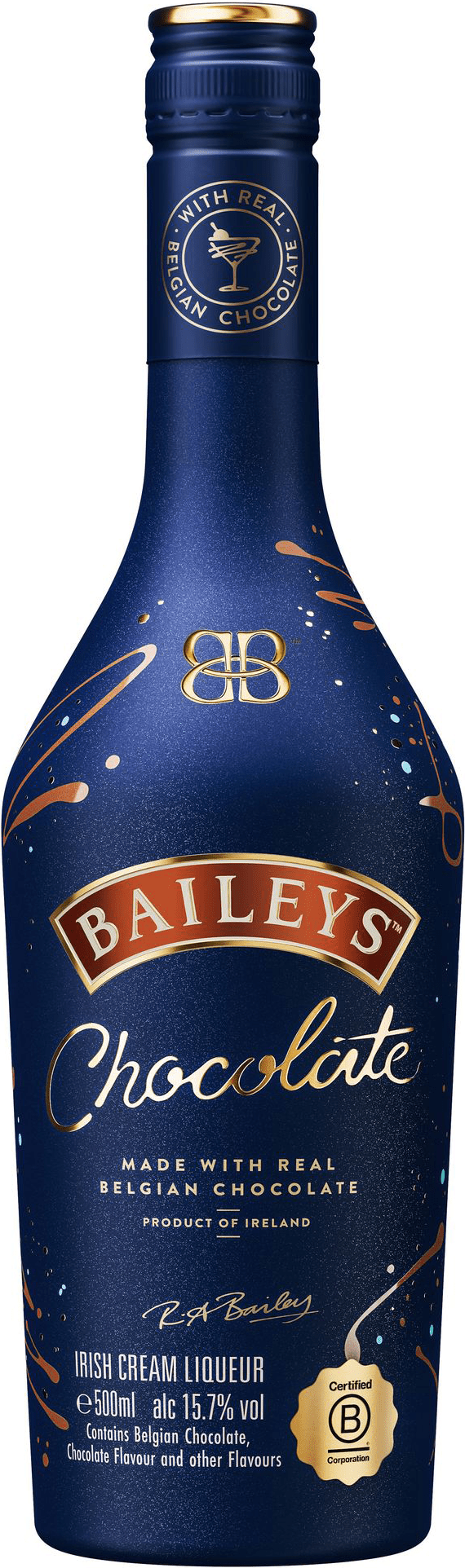 Baileys Chocolate 15,7% 0,5 l (čistá fľaša)