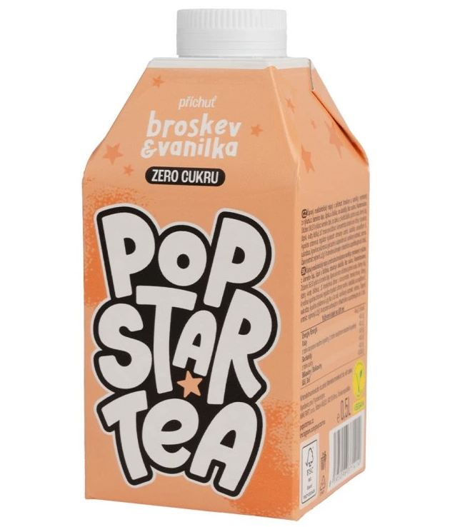 POPSTAR by Calin POPSTAR Tea ZERO 0,5l by Calin