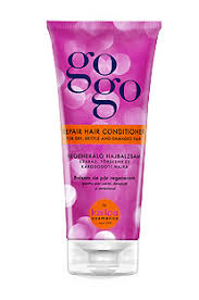 Kallos Gogo regeneračný kondicionér pre suché a poškodené vlasy Repair Hair Conditioner for Dry Brittle and Damaged Hair 200 ml