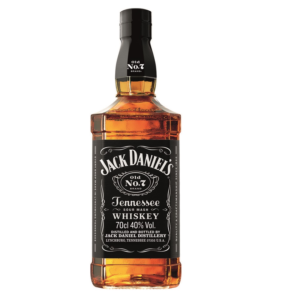Jack Daniel's No.7 40% 0,7 l (čistá fľaša)
