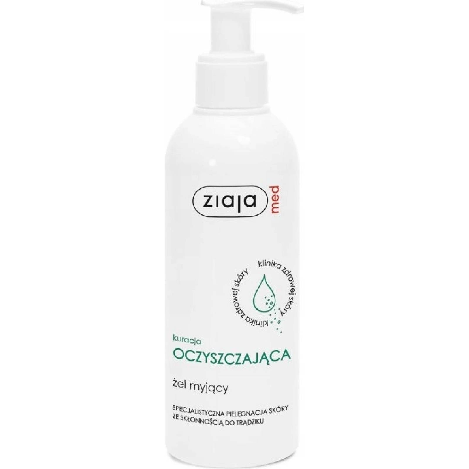 Ziaja Med Cleansing Treatment Face Cleansing Gel 200 ml