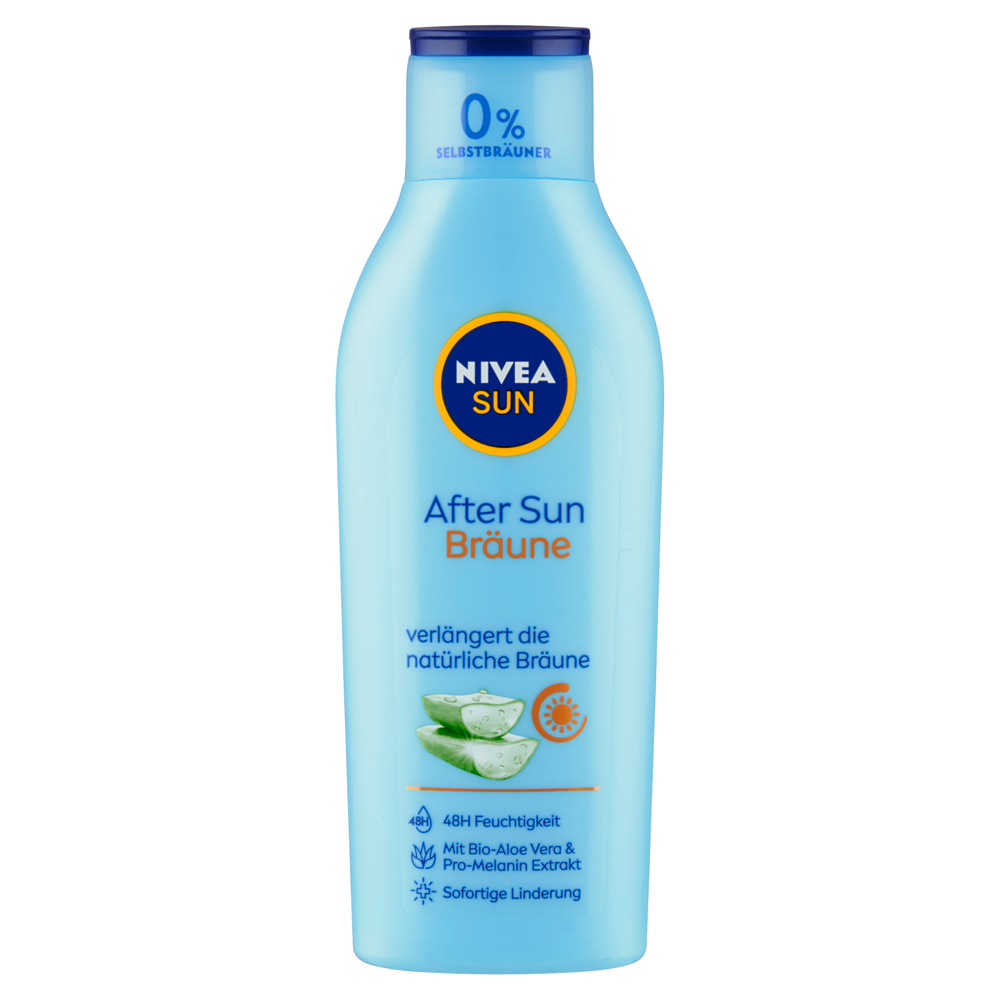 Nivea After Sun Bronze Aloe Vera zklidňující mléko po opalování 200 ml