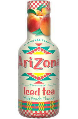 AriZona Iced Tea Peach 450 ml PET
