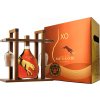 Meukow XO Rack + 2 poháre 40% 0,7l