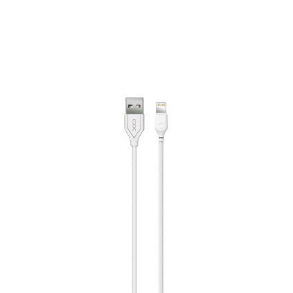 XO NB103 kabel 2,1A USB-A/Lightning 1 m bílý