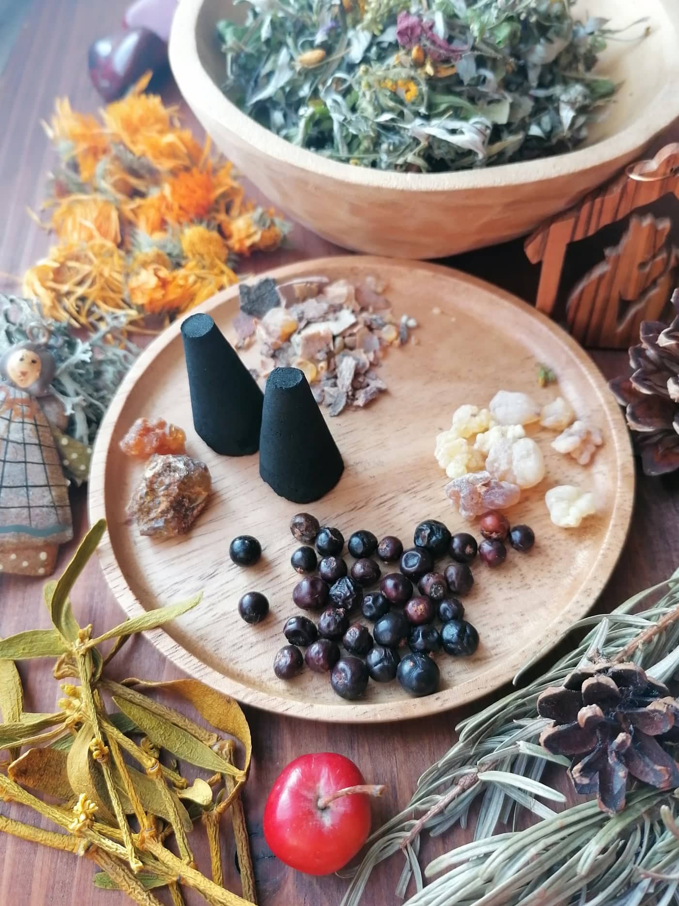 Zrodila se vykuřovací sada ZIMA