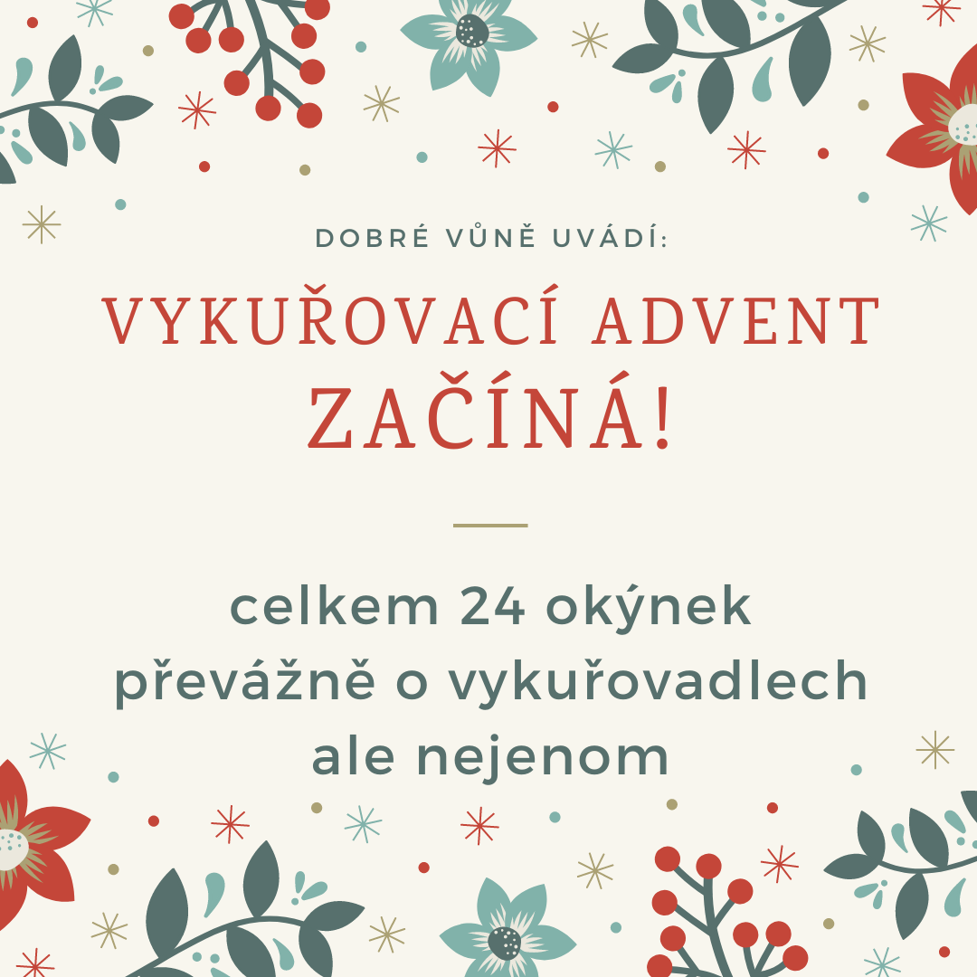 Adventní vykuřovací kalendář