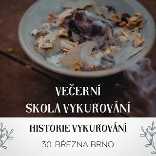 🔥Koho to zajímá, pojďte 30. 3. na vykuřovací expedici do dávných časů. 🔥Půjdem na to skrze vůně starodávných vykuřovadel a...