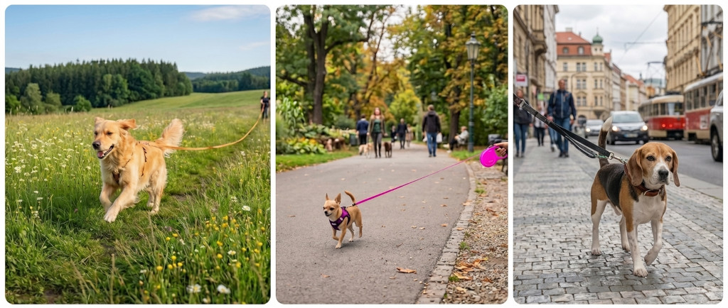 Jak vybrat správné vodítko pro psa?