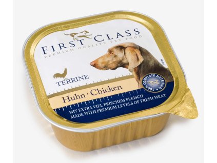 First Class paštika s drůbežím pro psy 150 g