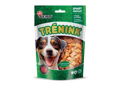 Akinu Trénink lososové kostky pro psy 120 g