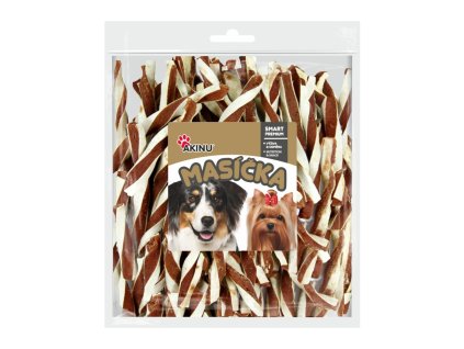 Akinu Masíčka jehněčí twister pro psy 300 g