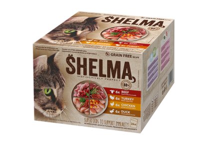 24x85g Shelma NMkapsa kočka