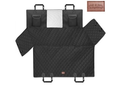 Ochranný potah do auta pod psa, černý