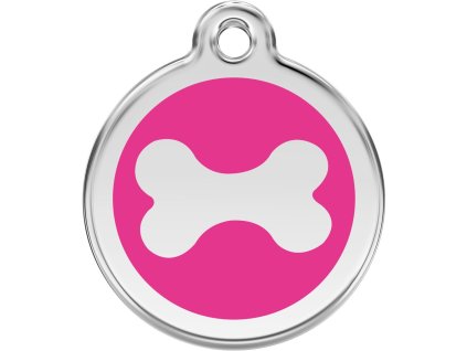 Známka – Kost tmavě růžová