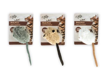 Vlněná myška se zvukem – se šantou