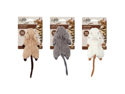 Vlněná šustící myš – se šantou