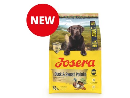 Josera kachna & sladké brambory pro psy (M,L) 12,5 kg