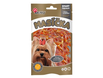 Akinu Masíčka kuřecí proužky pro psy 75 g
