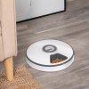Programovatelné automatické krmítko / dávkovač se 6 přihrádkami pro malé psy a kočky, bílo-šedé Ø30,5 cm