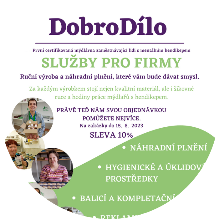 5 důvodů, proč si zvolit DobroDílo, a to i když jste firma