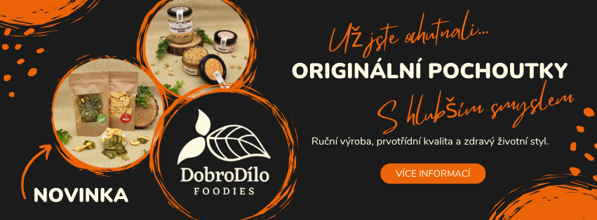 Novinky ve FOODIES - originální pochoutky s hlubším smyslem.