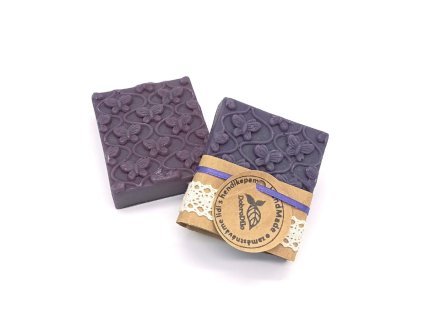 přírodní ručně vyráběné mýdlo levandule