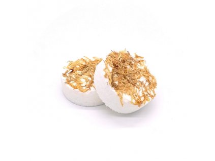 Přírodní šumivá bobma do koupele měsíček