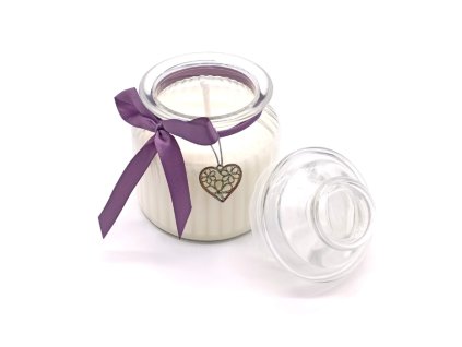 přírodní sójová svíčka velká Pomeranč