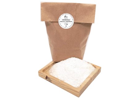 Přírodní prací prášek na bílé prádlo