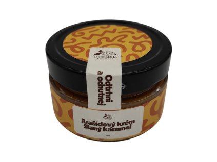 Arašídový krém - Slaný karamel 200g