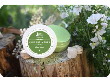 Šlehané mýdlo Aloe Vera