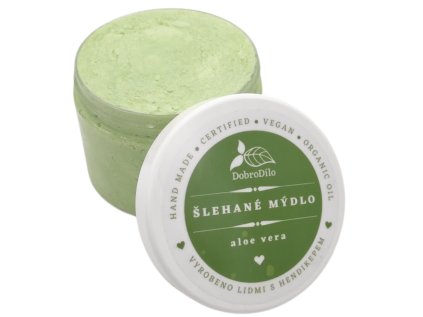 Šlehané mýdlo s vůní aloe vera