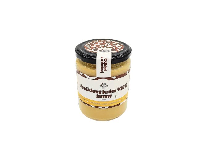Arašídový krém jemný 100% natural