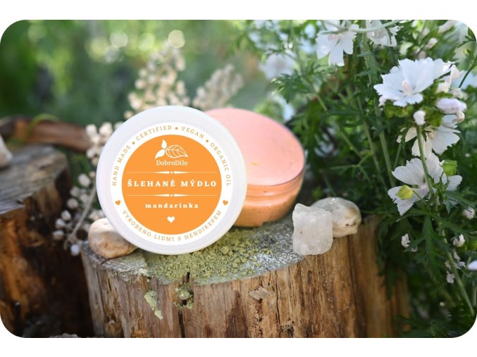 Šlehané mýdlo Mandarinka