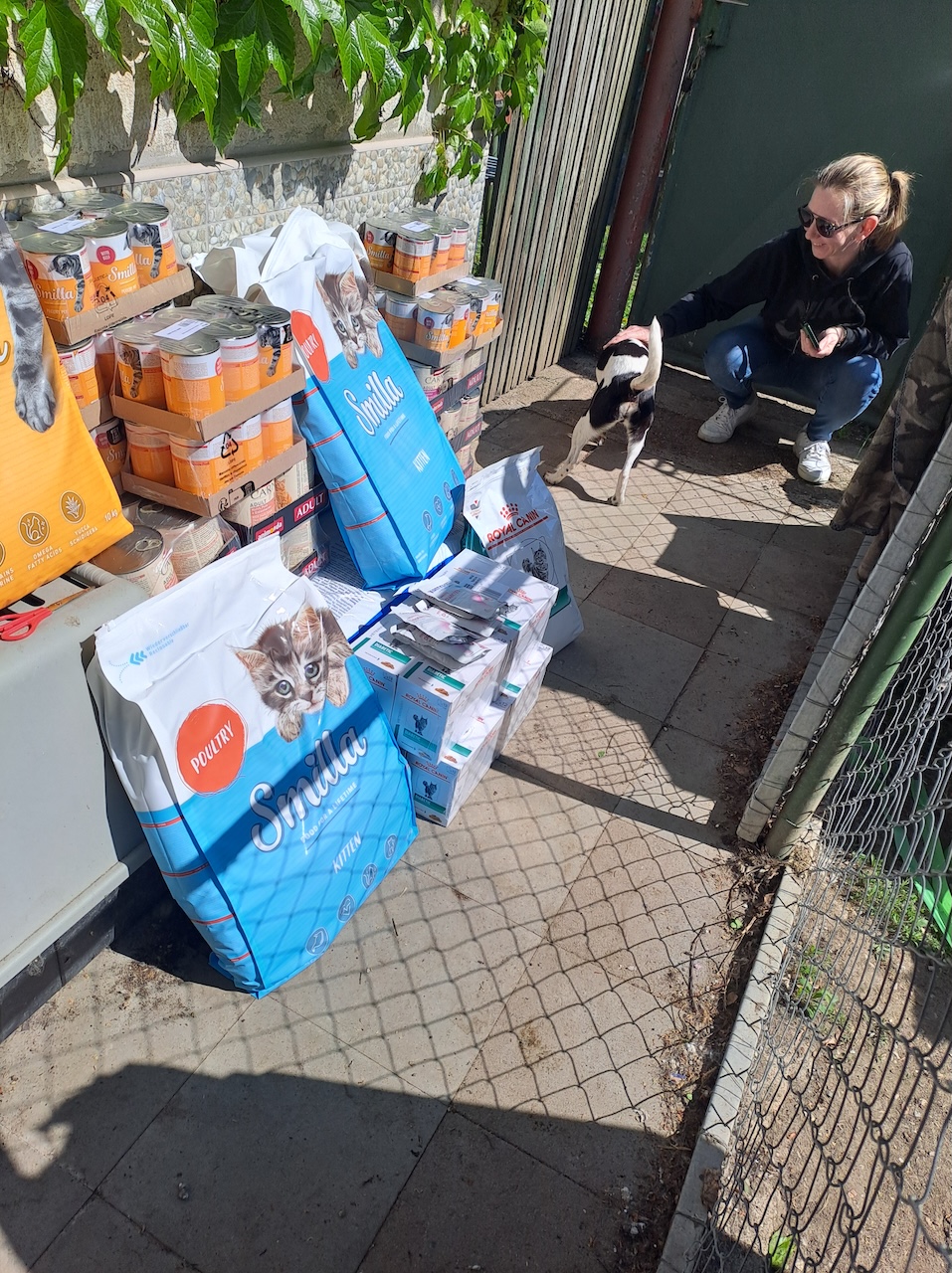 Velikonoce na Dobrokroku patřili azylu Tylda - posíláme 157,7 kg krmiva