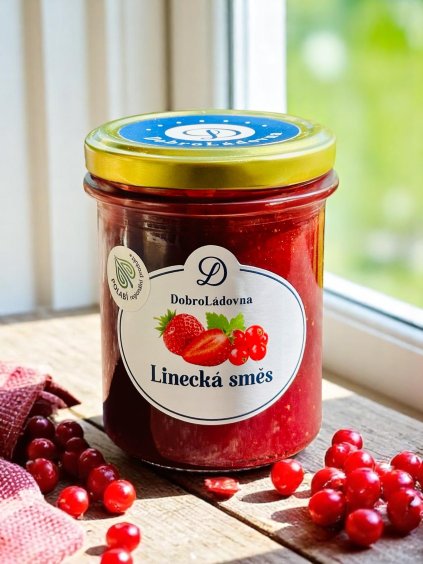 Linecká směs džem na linecké cukroví