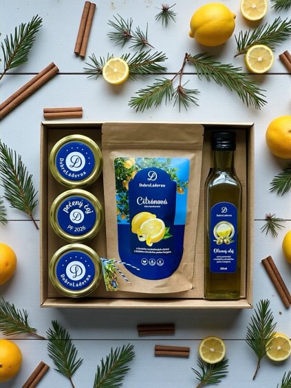 Krabička s vůní citrónů Dobroládovna