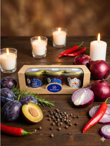 Večerní gurmánský set na Valentýna